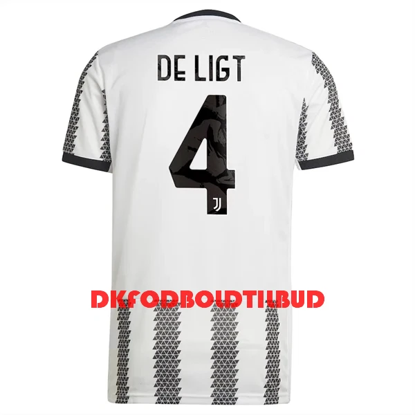 Juventus De Ligt 4 Fodboldtrøje Herre Hjemmebane 2022-23