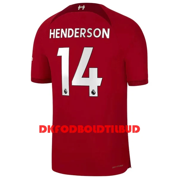 Liverpool Henderson 14 Fodboldtrøje Herre Hjemmebane 2022-23