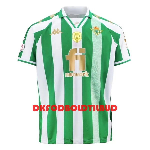 Real Betis Copa Del Rey Final Fodboldtrøje Herre Hjemmebane 2022-23