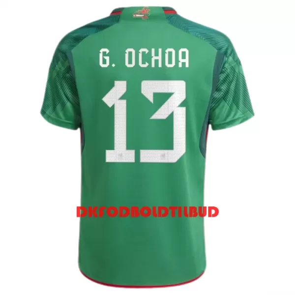 Mexico G.OCHOA 13 Fodboldtrøje Herre Hjemmebane VM 2022