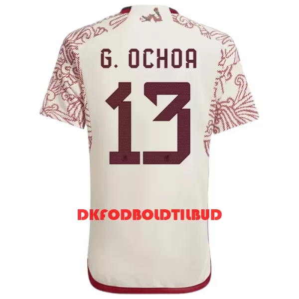 Mexico G.OCHOA 13 Fodboldtrøje Herre Udebane VM 2022