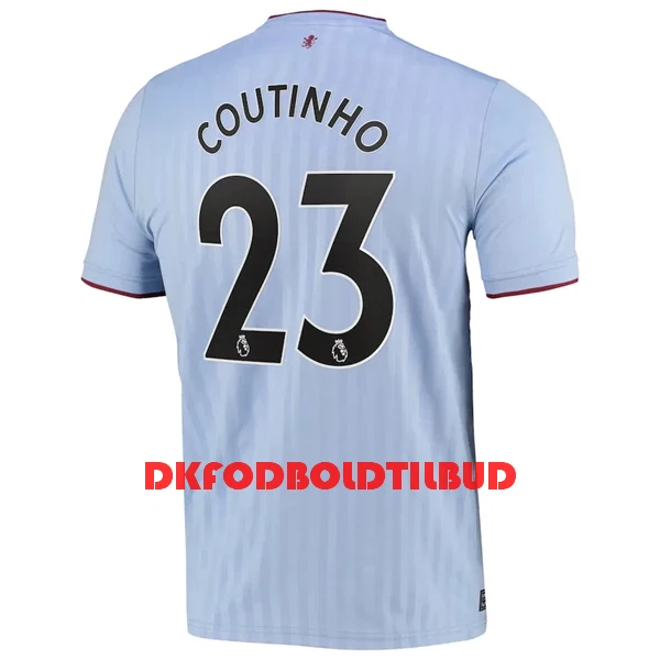 Aston Villa Coutinho 23 Fodboldtrøje Herre Udebane 2022-23