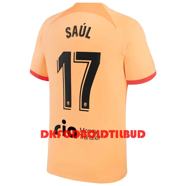 Atlético Madrid Saul 17 Fodboldtrøje Herre Tredje 2022-23