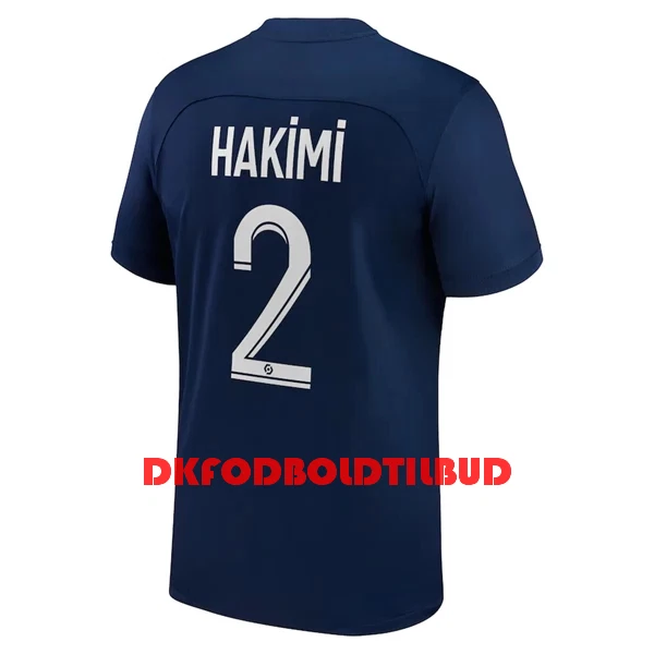 Paris Saint-Germain Hakimi 2 Fodboldtrøje Herre Hjemmebane 2022-23