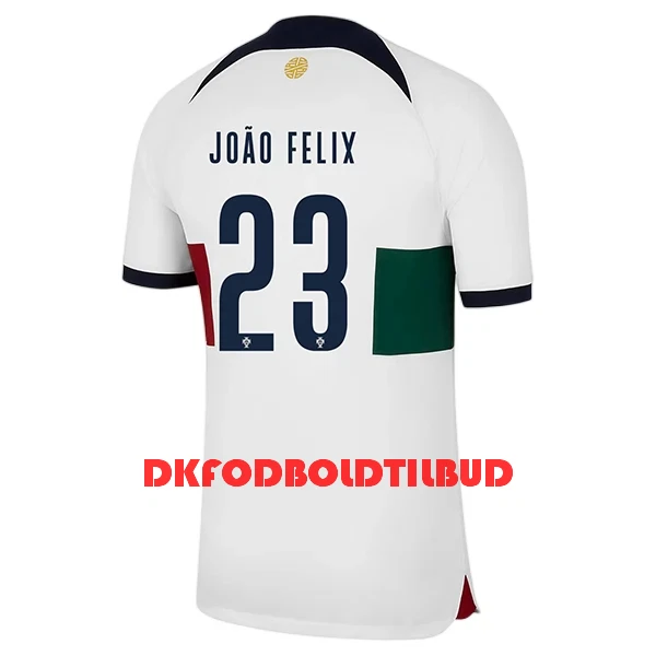 Portugal João Félix 23 Fodboldtrøje Herre Udebane VM 2022