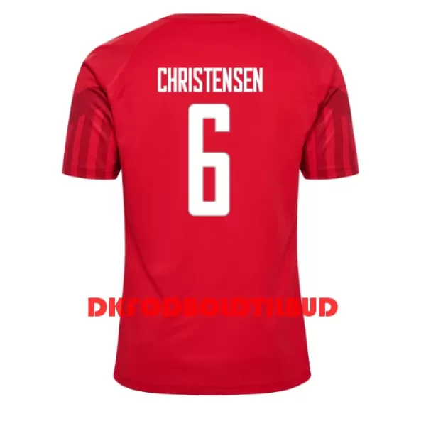 Danmark Andreas Christensen 6 Fodboldtrøje Herre Hjemmebane VM 2022