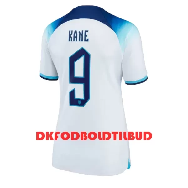 England Harry Kane 9 Fodboldtrøje Dame Hjemmebane VM 2022