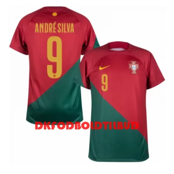 Portugal Andre Silva 9 Fodboldtrøje Herre Hjemmebane VM 2022