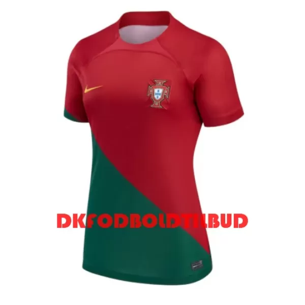 Portugal Fodboldtrøje Dame Hjemmebane VM 2022