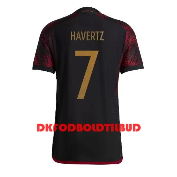 Tyskland Kai Havertz 7 Fodboldtrøje Herre Udebane VM 2022