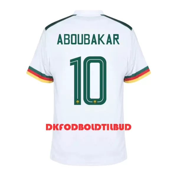 Cameroun ABOUBAKAR 10 Fodboldtrøje Herre Udebane VM 2022