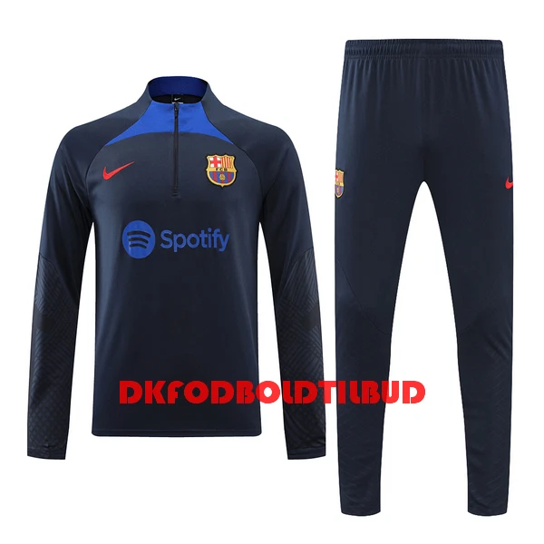 Barcelona Trænings Sweatshirt Herre 2022-23 Navy