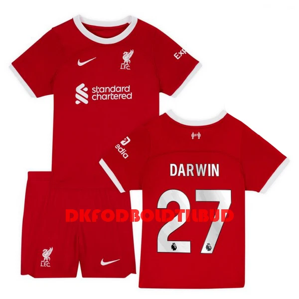 Liverpool Darwin 27 Fodboldtrøje Børn Hjemmebane 23/24