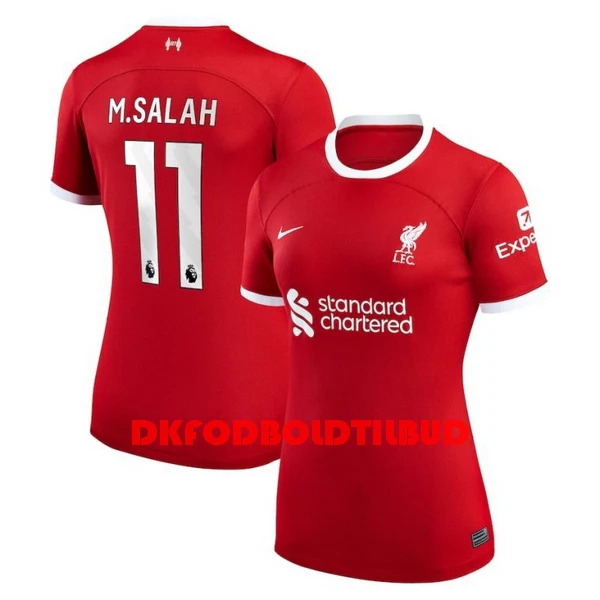 Liverpool M.Salah 11 Fodboldtrøje Dame Hjemmebane 23/24