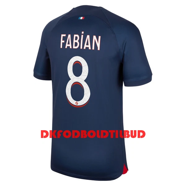 Paris Saint-Germain Fabian 8 Fodboldtrøje Herre Hjemmebane 23/24