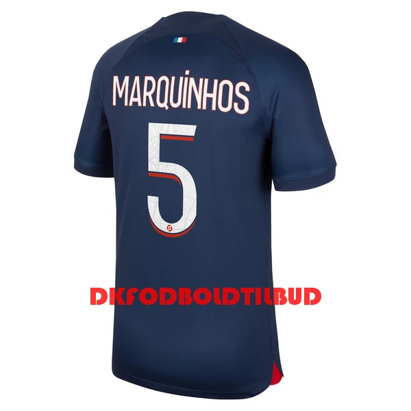 Paris Saint-Germain Marquinhos 5 Fodboldtrøje Herre Hjemmebane 23/24