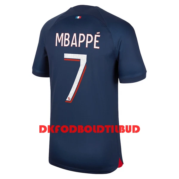 Paris Saint-Germain Mbappé 7 Fodboldtrøje Herre Hjemmebane 23/24