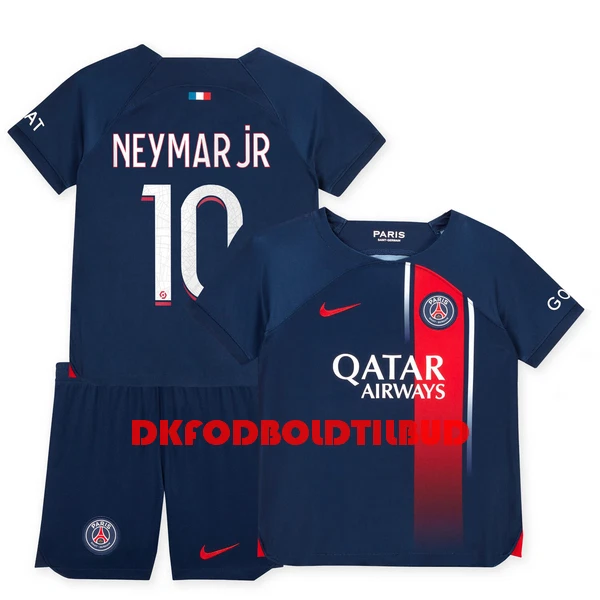 Paris Saint-Germain Neymar Jr 10 Fodboldtrøje Børn Hjemmebane 23/24