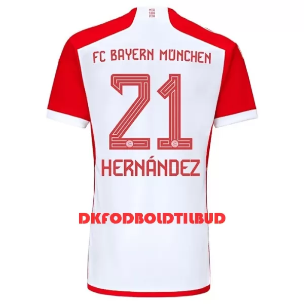 FC Bayern München Lucas Hernandez 21 Fodboldtrøje Børn Hjemmebane 23/24