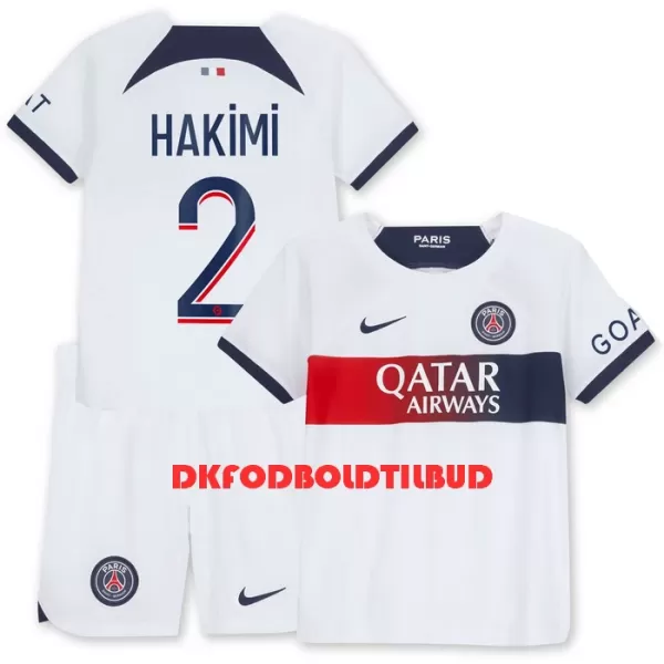 Paris Saint-Germain Hakimi 2 Fodboldtrøje Børn Udebane 23/24