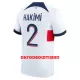 Paris Saint-Germain Hakimi 2 Fodboldtrøje Herre Udebane 23/24