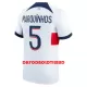 Paris Saint-Germain Marquinhos 5 Fodboldtrøje Herre Udebane 23/24