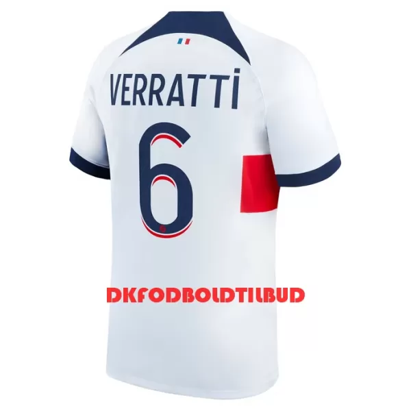 Paris Saint-Germain Verratti 6 Fodboldtrøje Herre Udebane 23/24