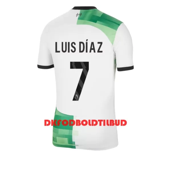 Liverpool Luis Díaz 7 Fodboldtrøje Herre Udebane 23/24