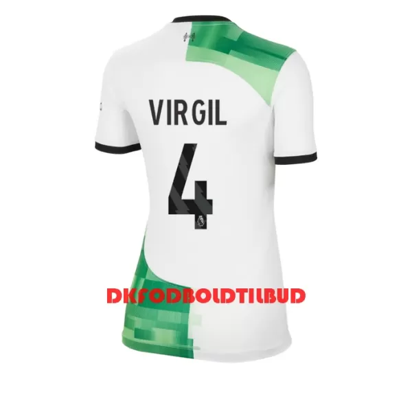 Liverpool Virgil 4 Fodboldtrøje Dame Udebane 23/24