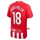 Atlético Madrid João Félix 18 Fodboldtrøje Børn Hjemmebane 23/24