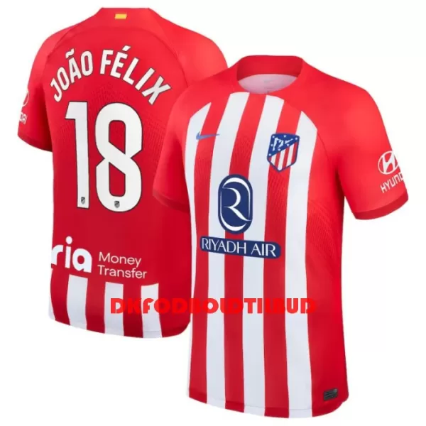 Atlético Madrid João Félix 18 Fodboldtrøje Herre Hjemmebane 23/24