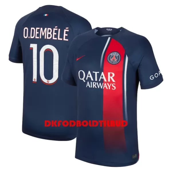 Paris Saint-Germain Dembele 10 Fodboldtrøje Herre Hjemmebane 23/24