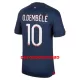 Paris Saint-Germain Dembele 10 Fodboldtrøje Herre Hjemmebane 23/24