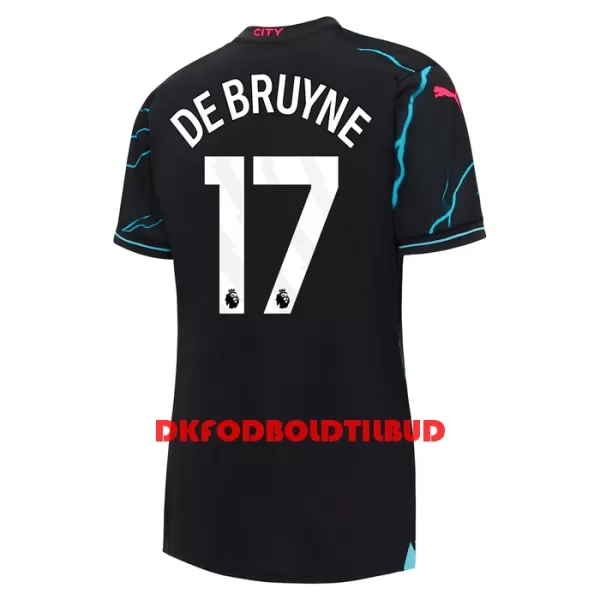 Manchester City De Bruyne 17 Fodboldtrøje Dame Tredje 23/24