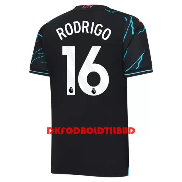 Manchester City Rodrigo 16 Fodboldtrøje Børn Tredje 23/24