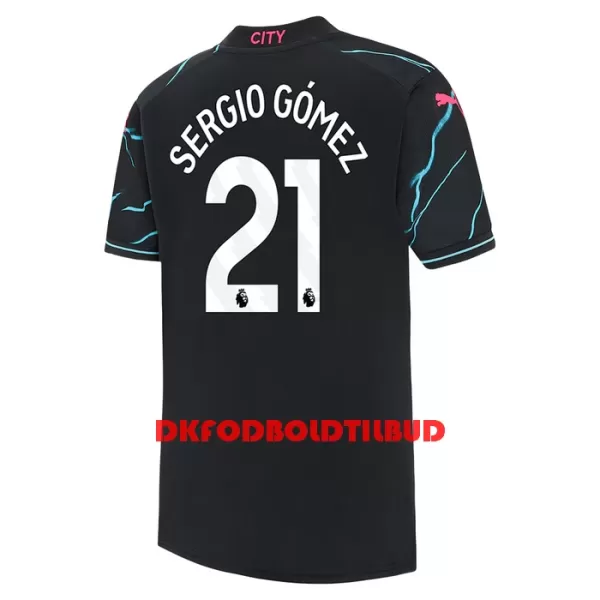 Manchester City Sergio Gomez 21 Fodboldtrøje Herre Tredje 23/24