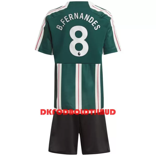 Manchester United Bruno Fernandes 8 Fodboldtrøje Børn Udebane 23/24