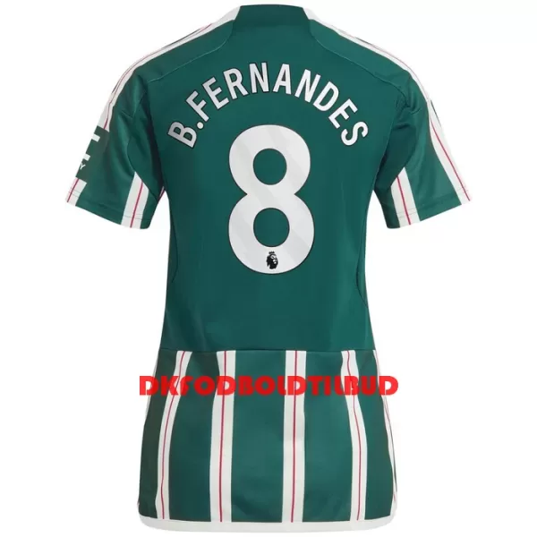 Manchester United Bruno Fernandes 8 Fodboldtrøje Dame Udebane 23/24