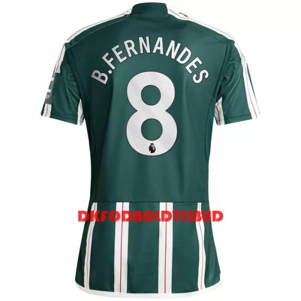 Manchester United Bruno Fernandes 8 Fodboldtrøje Herre Udebane 23/24