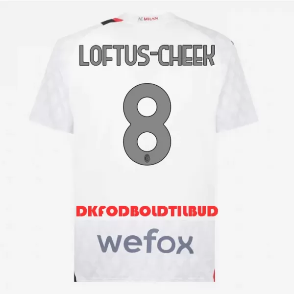 AC Milan Loftus-Cheek 8 Fodboldtrøje Herre Udebane 23/24