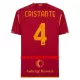 AS Roma Cristante 4 Fodboldtrøje Herre Hjemmebane 23/24