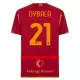 AS Roma Dybala 21 Fodboldtrøje Børn Hjemmebane 23/24