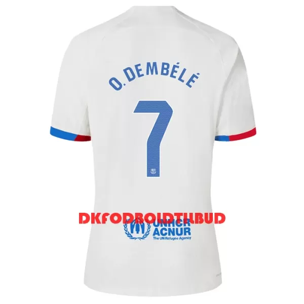 FC Barcelona O. Dembele 7 Fodboldtrøje Herre Udebane 23/24