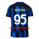 Inter Milan Bastoni 95 Fodboldtrøje Børn Hjemmebane 23/24