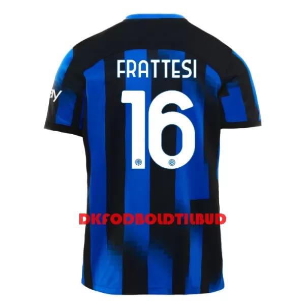 Inter Milan Frattesi 16 Fodboldtrøje Herre Hjemmebane 23/24