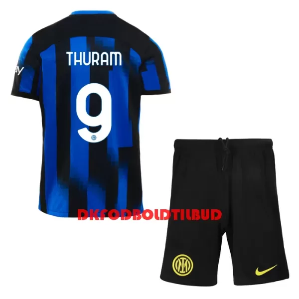 Inter Milan Thuram 9 Fodboldtrøje Børn Hjemmebane 23/24