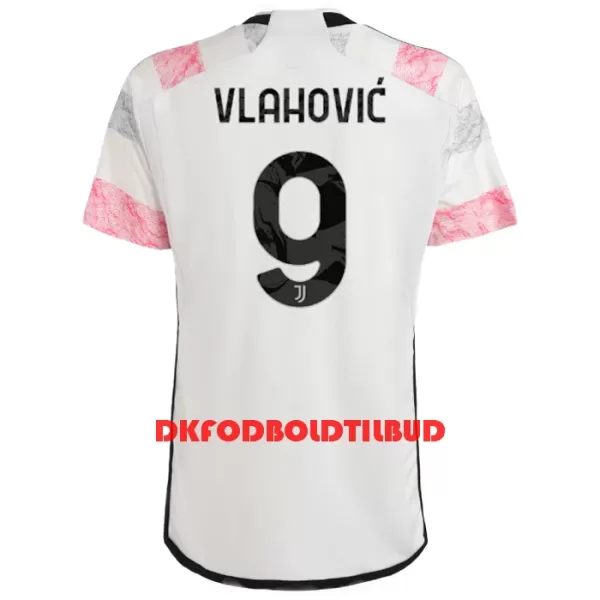 Juventus Vlahovic 9 Fodboldtrøje Børn Udebane 23/24