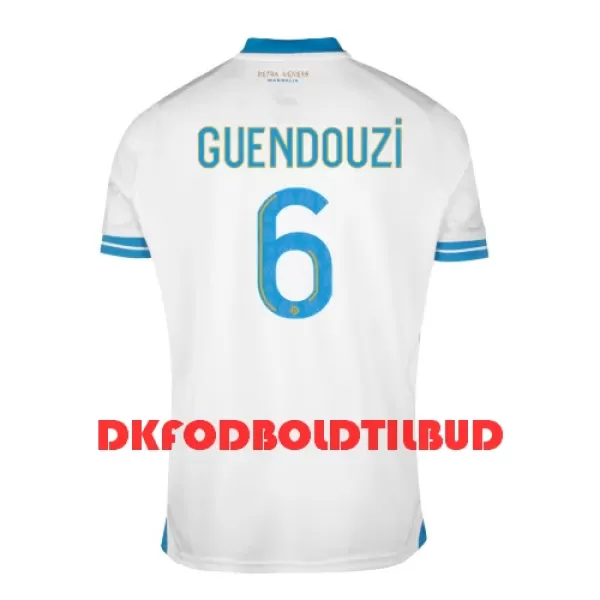 Olympique Marseille GUENDOUZI 6 Fodboldtrøje Herre Hjemmebane 23/24