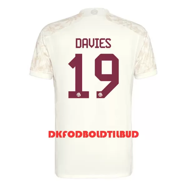 FC Bayern München Davies 19 Fodboldtrøje Børn Tredje 23/24