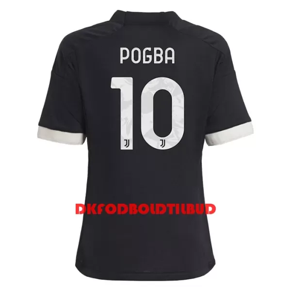 Juventus Pogba 10 Fodboldtrøje Børn Tredje 23/24